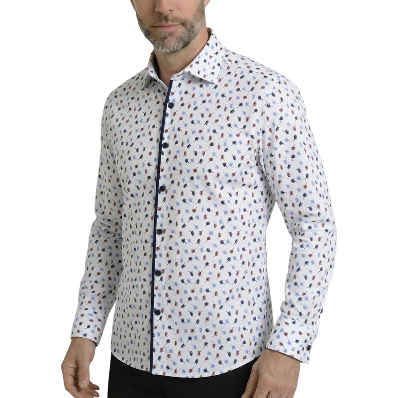 Chemise homme coupe cintré tissu imprimé DALSTON Andrew Mac Allister