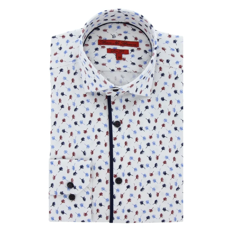 Chemise homme coupe cintré tissu imprimé DALSTON Andrew Mac Allister