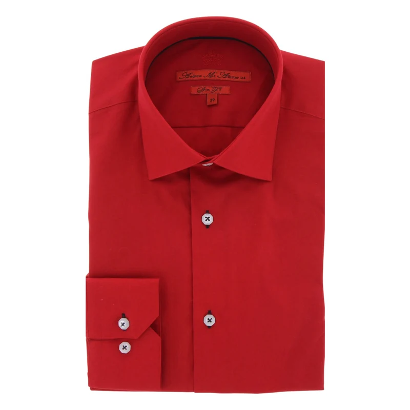 Chemise homme coupe cintré unie REDDIT Andrew Mac Allister