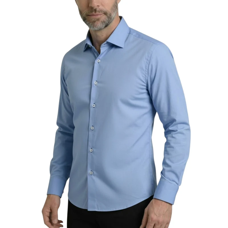 Chemise homme coupe cintré unie BILLY Andrew Mac Allister