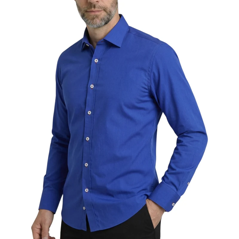 Chemise homme coupe cintré unie BATTERSEA Andrew Mac Allister