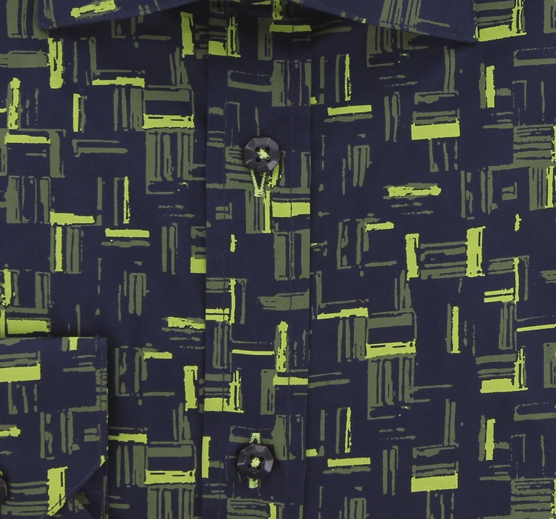 Chemise homme coupe droite à motifs CAMDEN Andrew Mac Allister