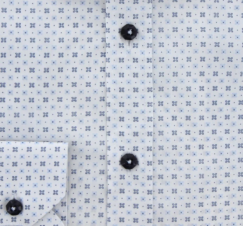 Chemise homme coupe droite à motifs SOHO Andrew Mac Allister