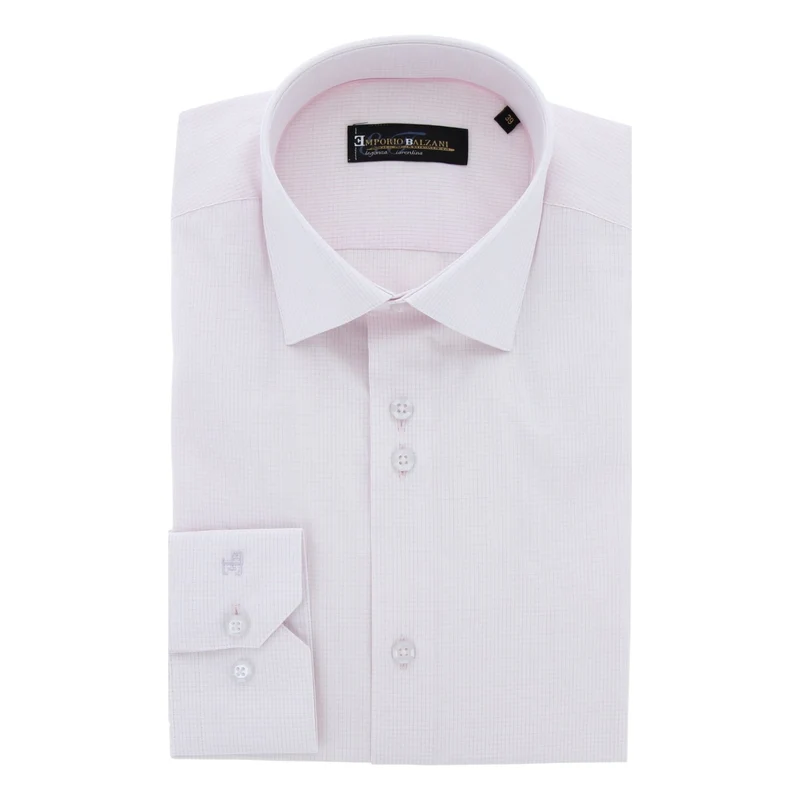 Chemise homme coupe droite à carreaux FLORANO Emporio Balzani