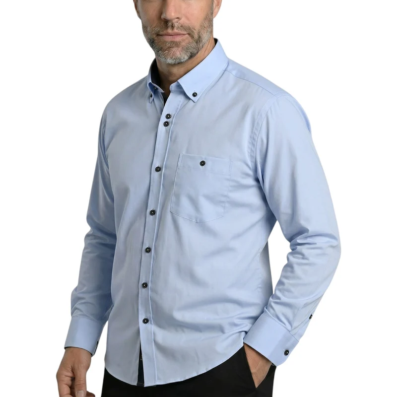 Chemise homme coupe droite unie CELESTINO Emporio Balzani