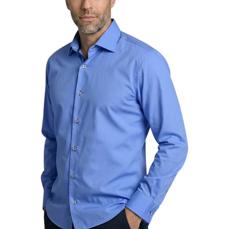 Chemise homme coupe droite unie CAMILLO Emporio Balzani