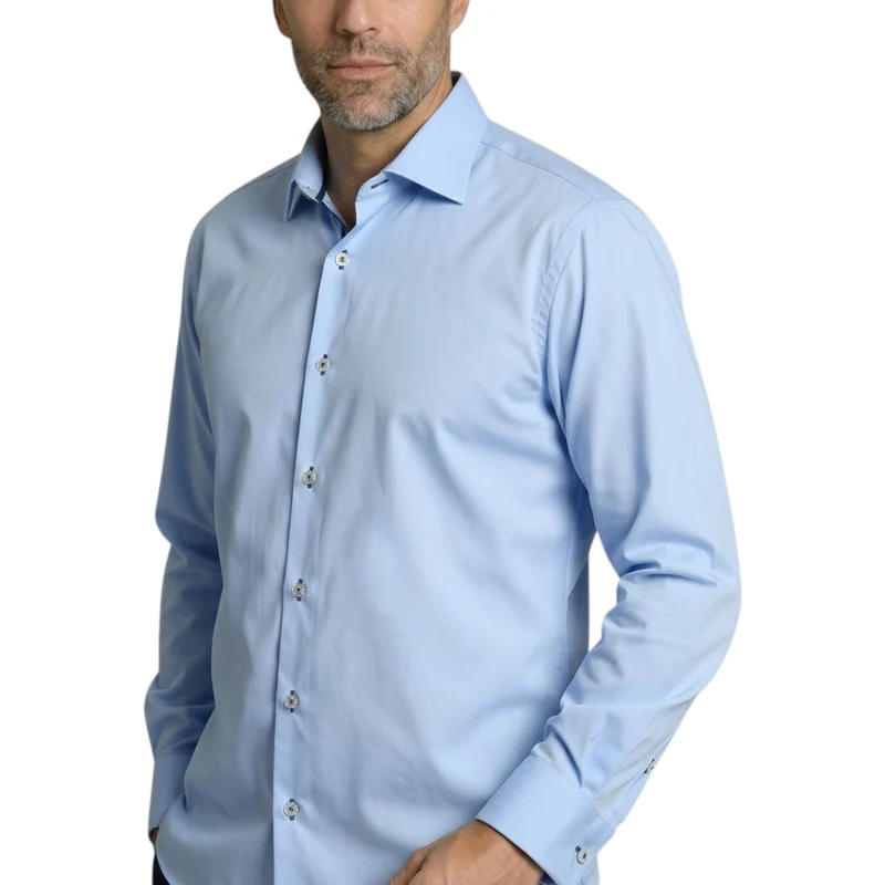 Chemise homme coupe droite unie ARTURO Emporio Balzani