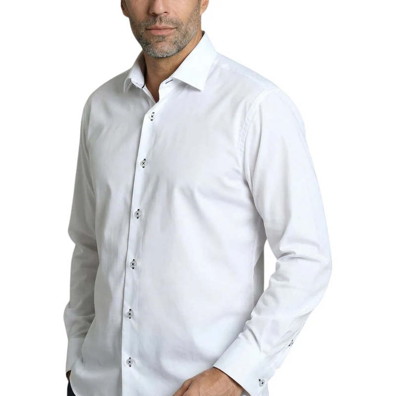 Chemise homme coupe droite unie AMADEO Emporio balzani
