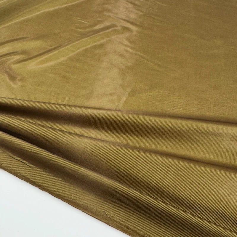 Tissu Doublure Twill Changeant, Acétate Viscose - Zaffiro