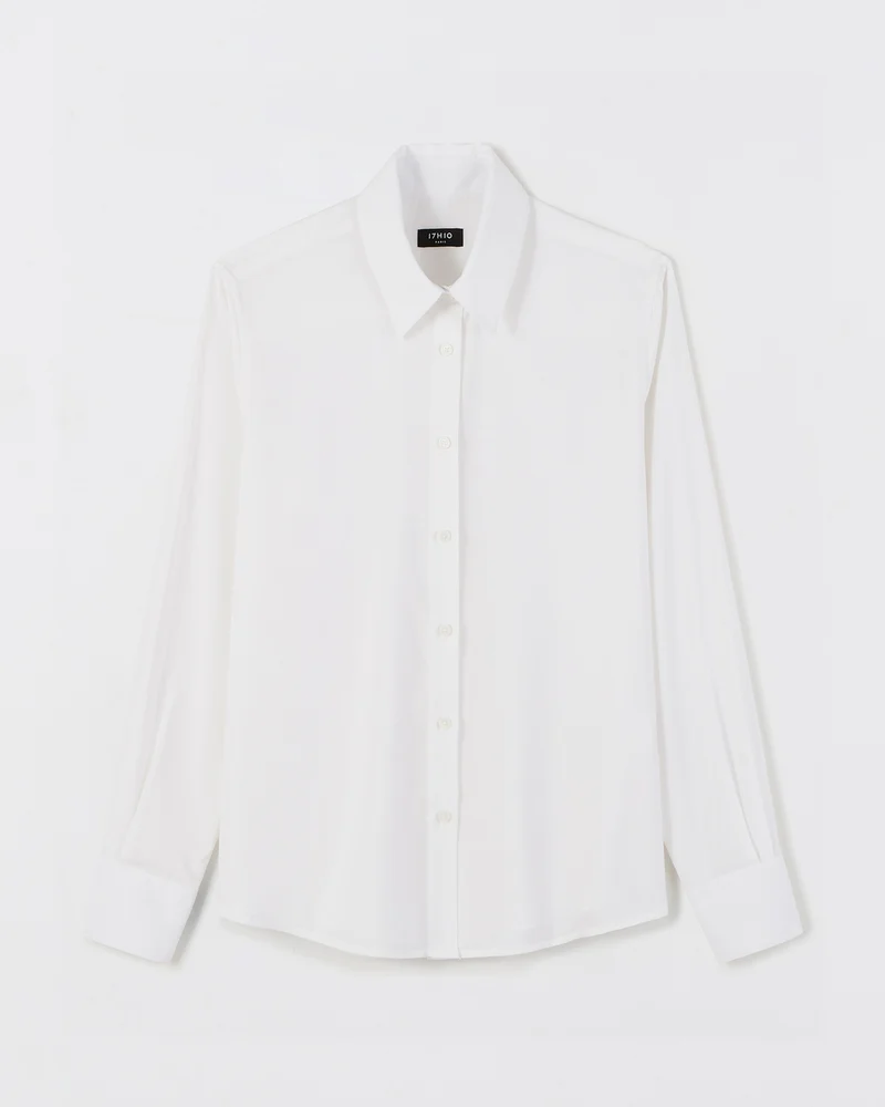 Chemise Hudson popeline - Blanche
