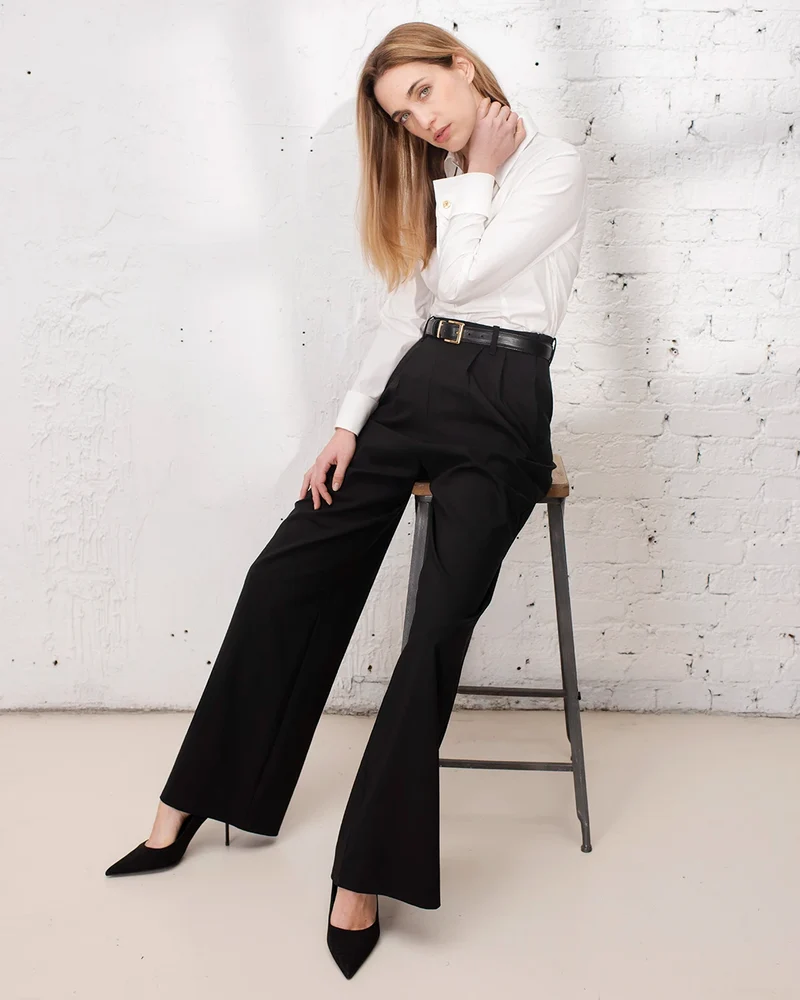 Chemise cintrée Reno - Blanche
