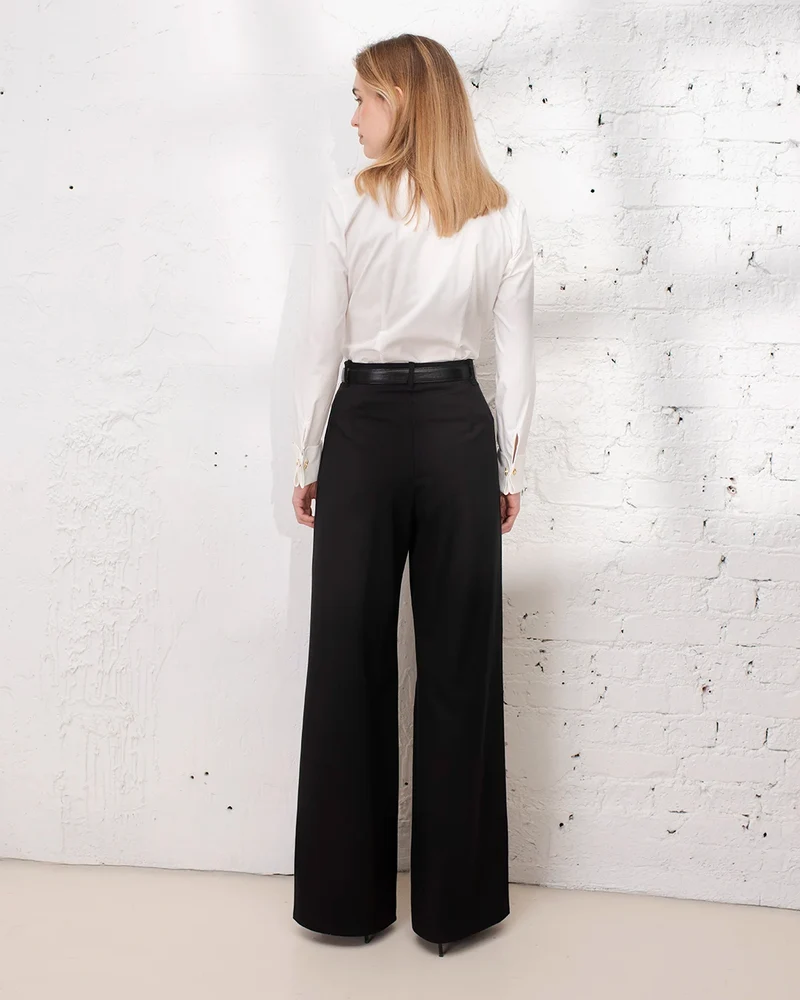 Chemise cintrée Reno - Blanche