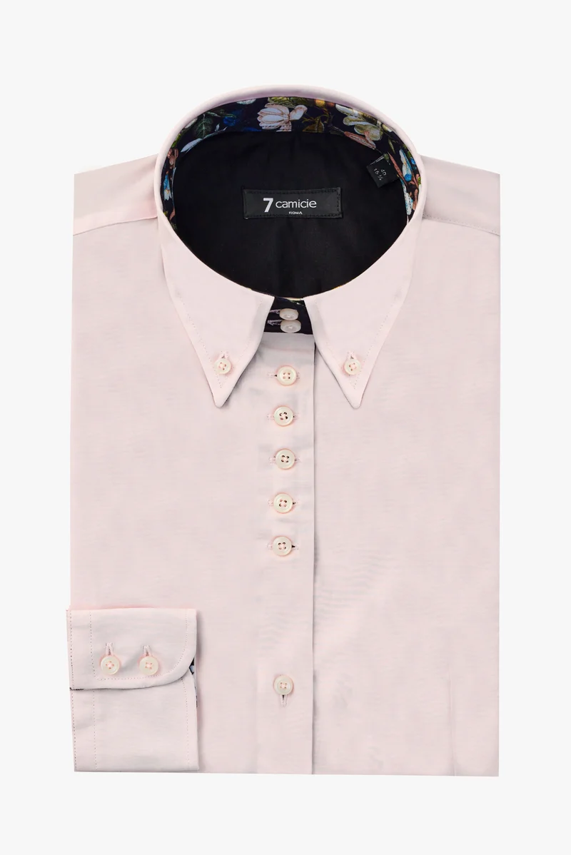 Silvia Iconic Poplin Stretch Women’s Shirt Pink