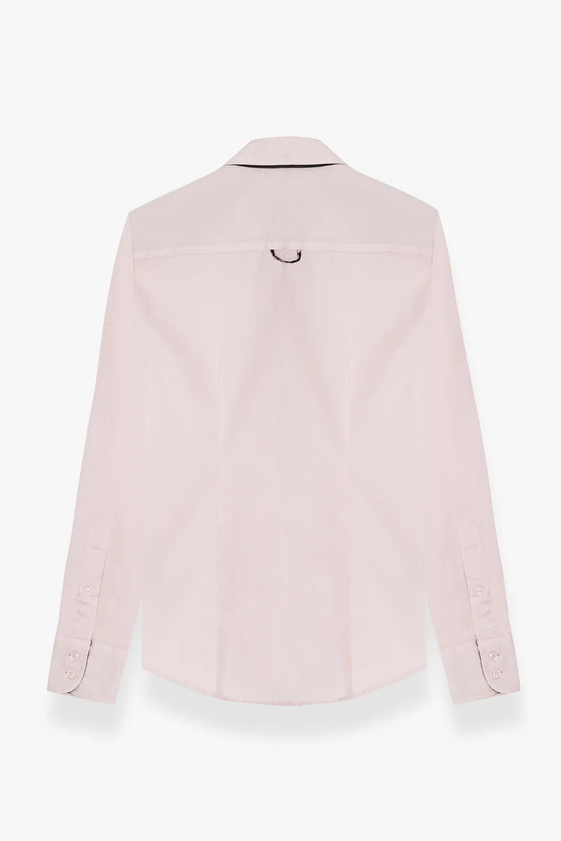Silvia Iconic Poplin Stretch Women’s Shirt Pink