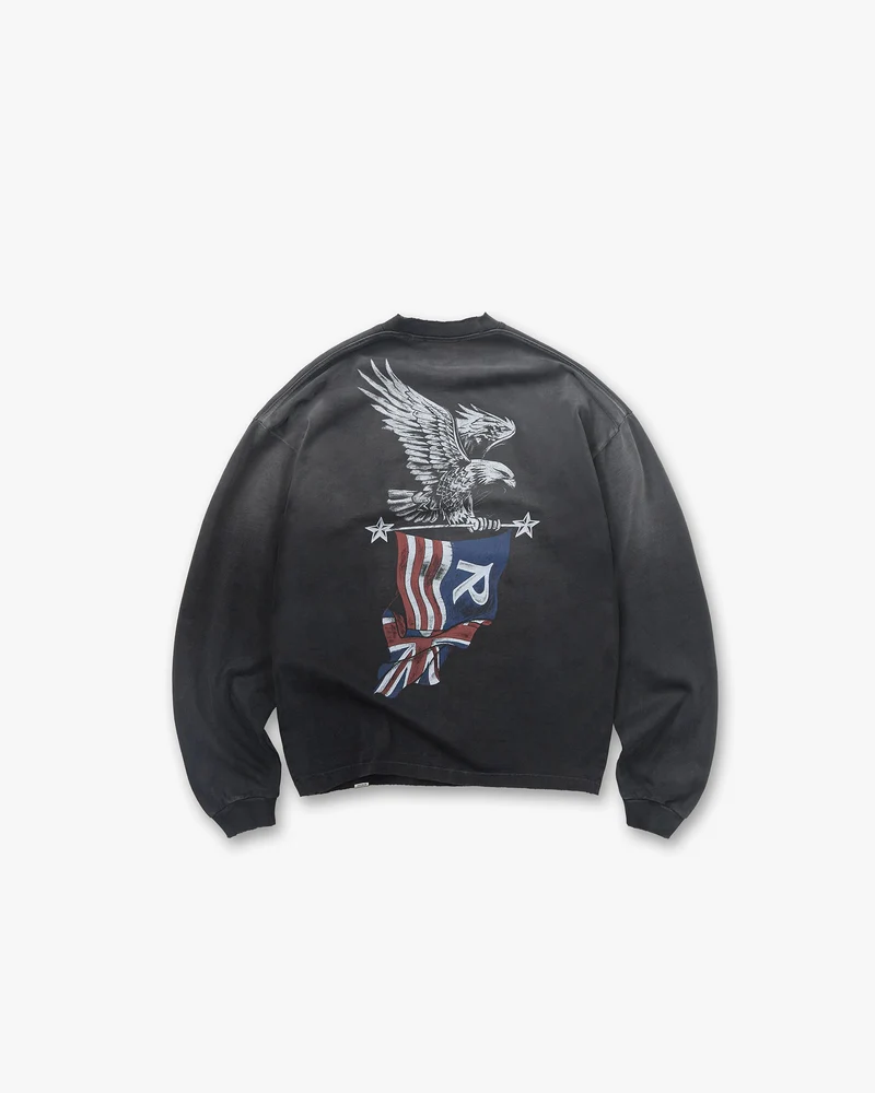 Eagle Long Sleeve T-Shirt - Black