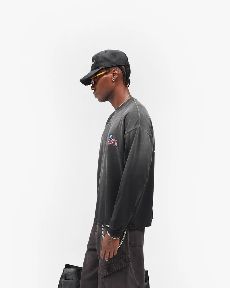 Eagle Long Sleeve T-Shirt - Black