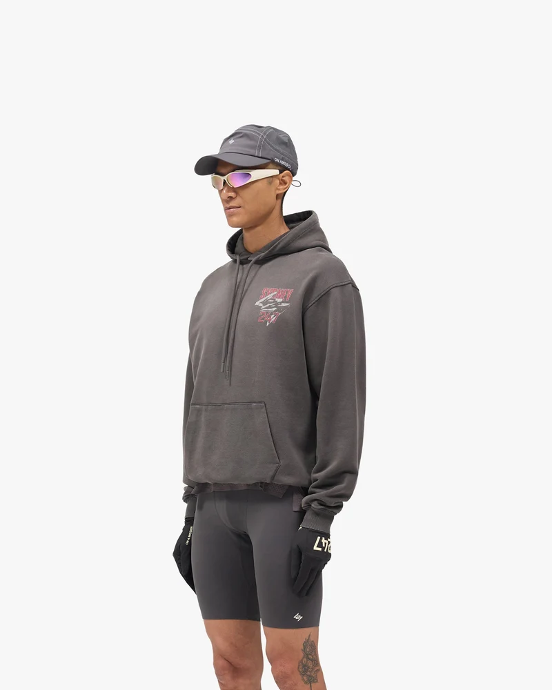247 Sydney Hoodie - Washed Grey
