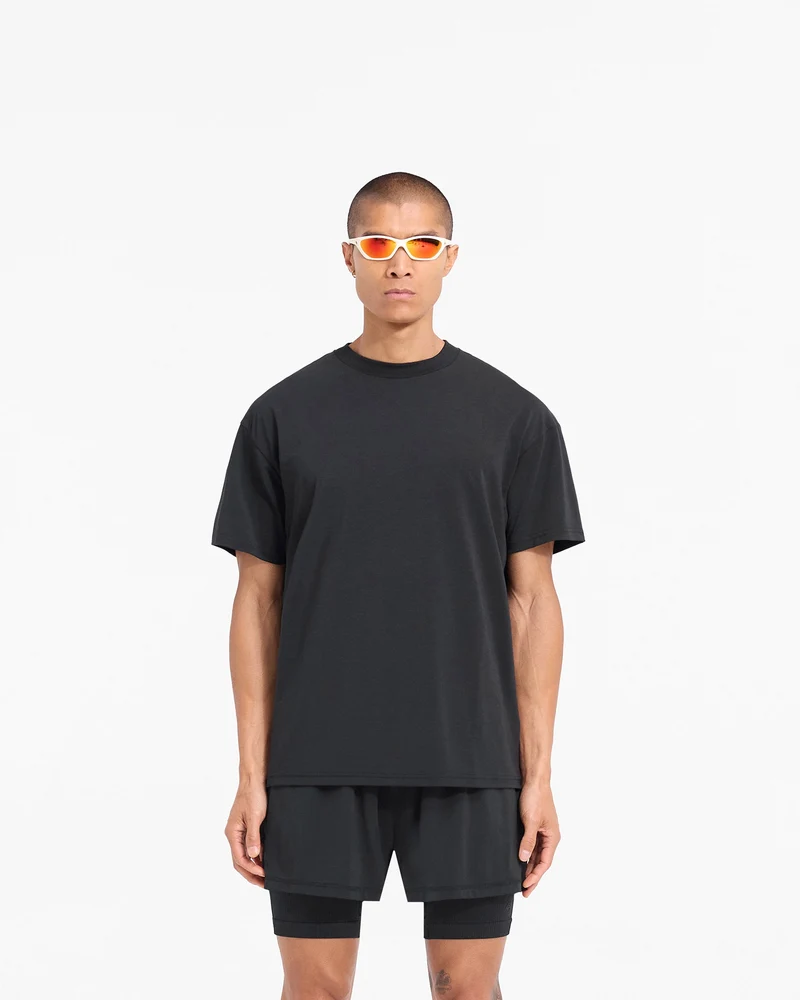 247 DNA Oversized T-Shirt - Jet Black