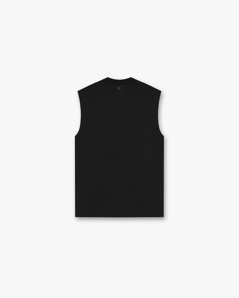 247 DNA Oversized Tank - Jet Black