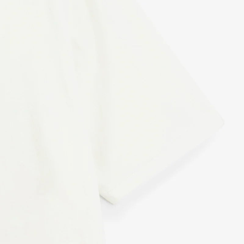 T-shirt manches courtes oversize blanc cassé French Morning Routine SBPLAY