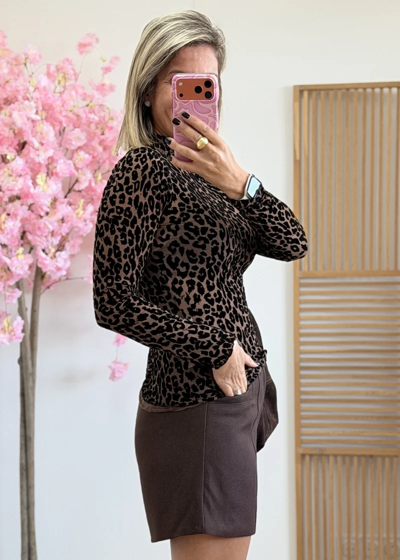 Short habillé taille haute