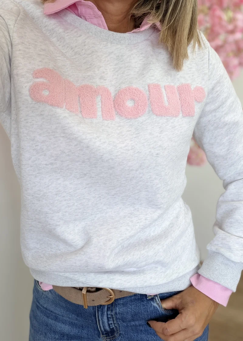 Sweat Brodé AMOUR