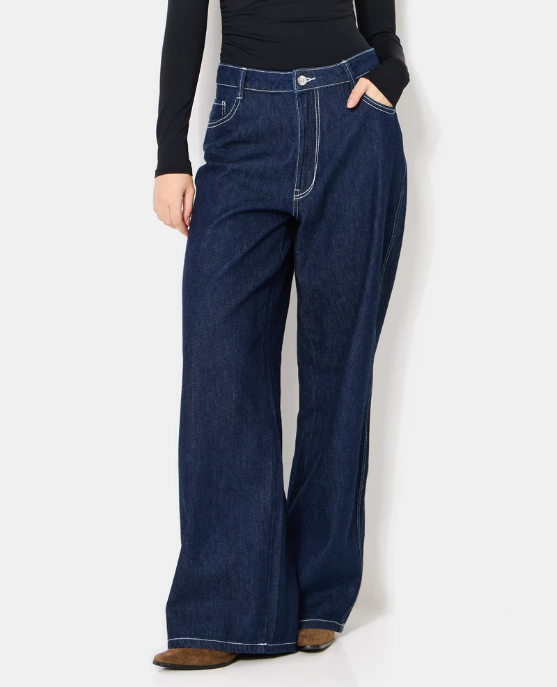 J99-3 / Jean baggy taille basse