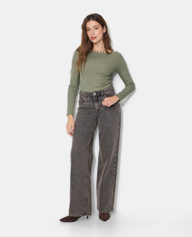 Jean wide taille medium