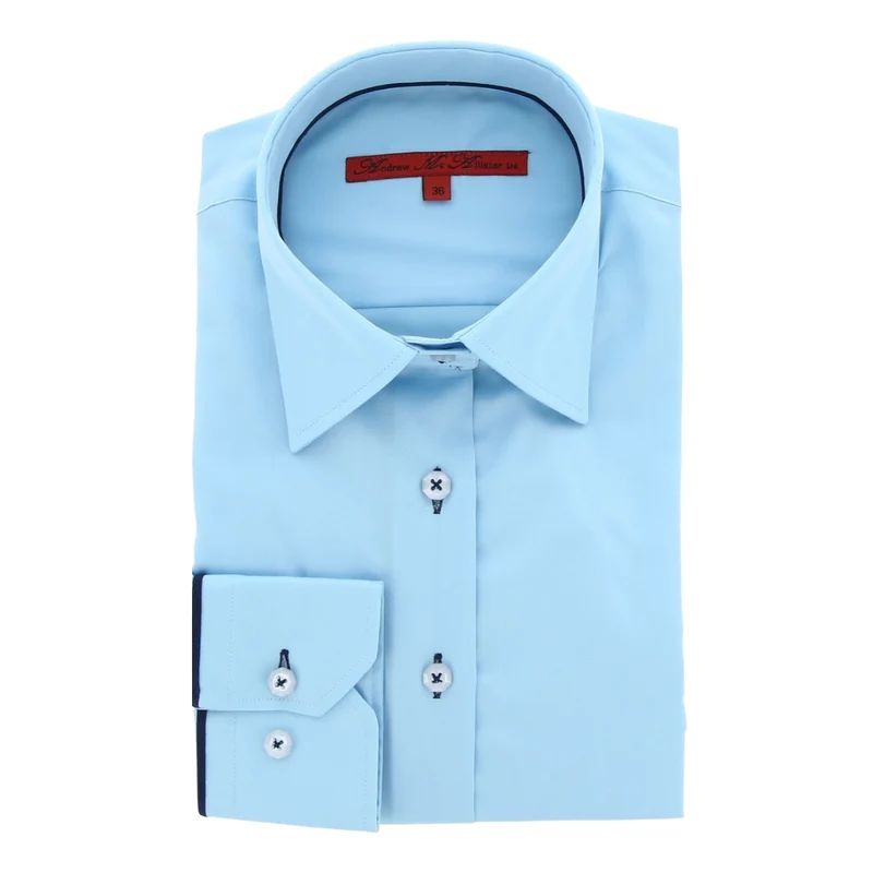 Chemise femme unie coupe cintrée OCEANE Andrew Mc Allister