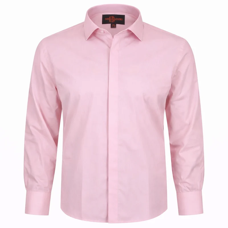 Chemise homme grande taille unie coupe confort NASCOSA Doublissimo