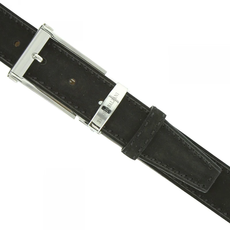 Ceinture homme cuir véritable SUEDE Emporio balzani