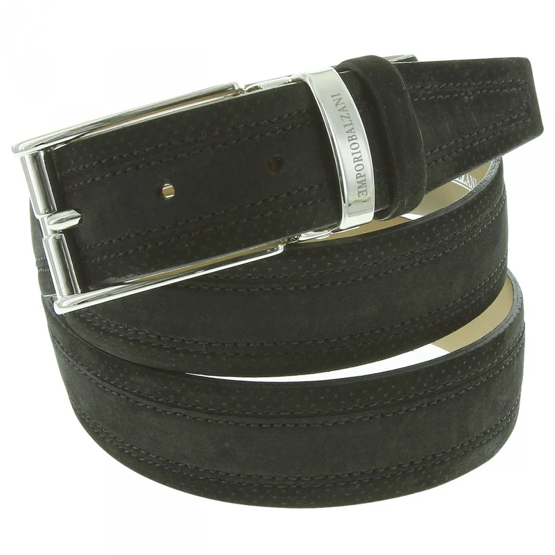 Ceinture homme cuir véritable NUBUCK NEW Emporio balzani
