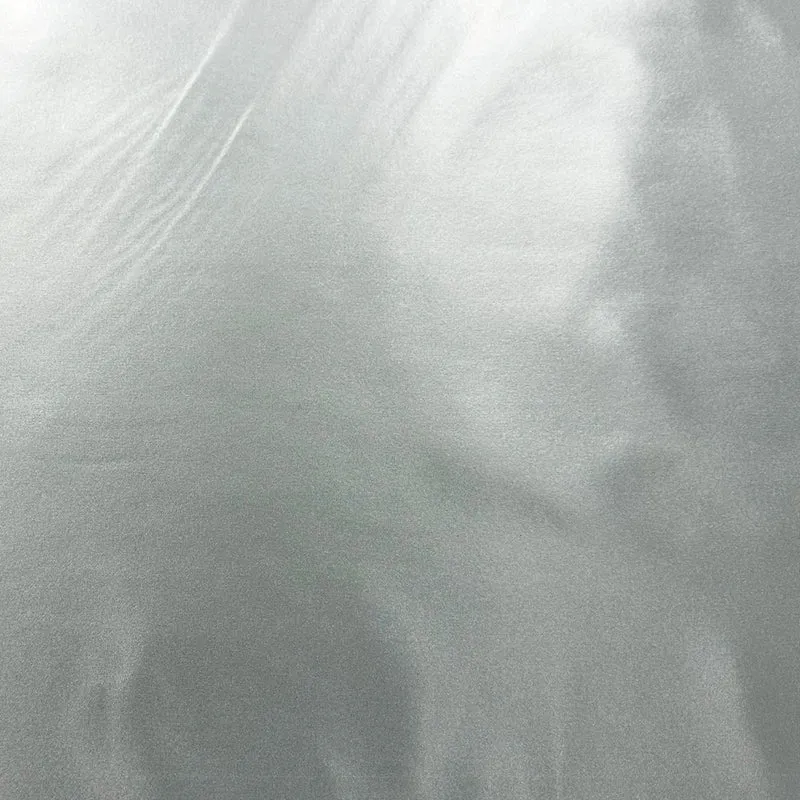 Tissu Simili Satin Cuir - Argento