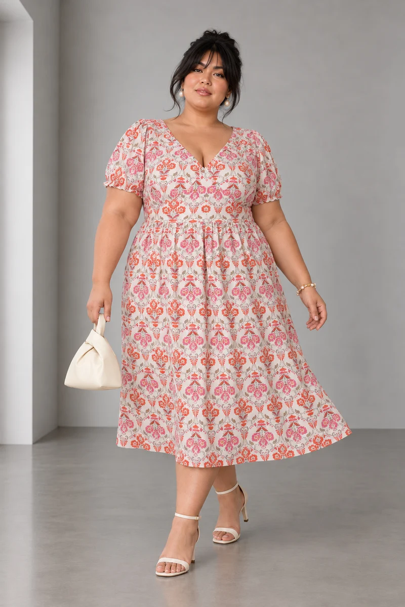 Rosaire|Viscose Maxi Dress With Slit