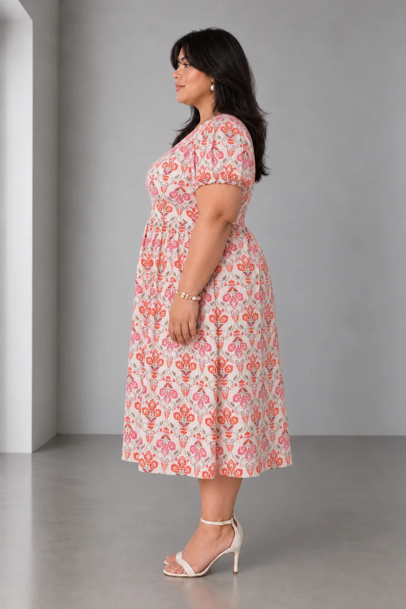 Rosaire|Viscose Maxi Dress With Slit