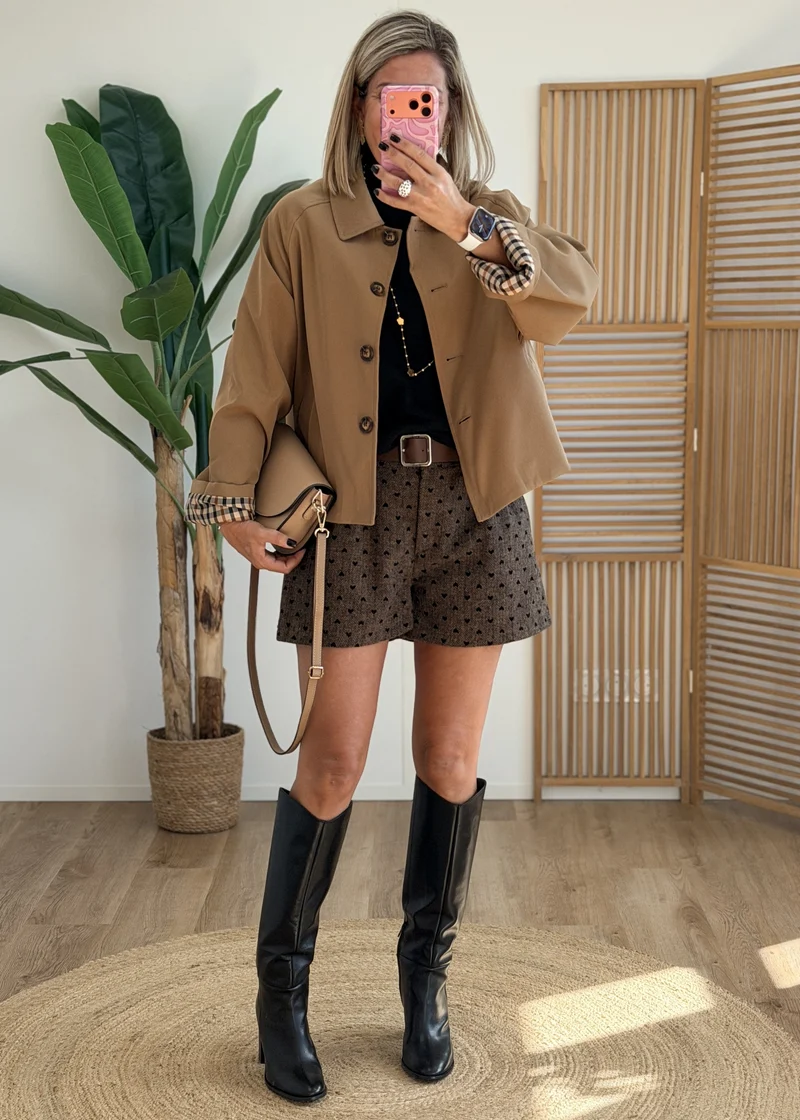 Pull Col Roulé Sans Manches