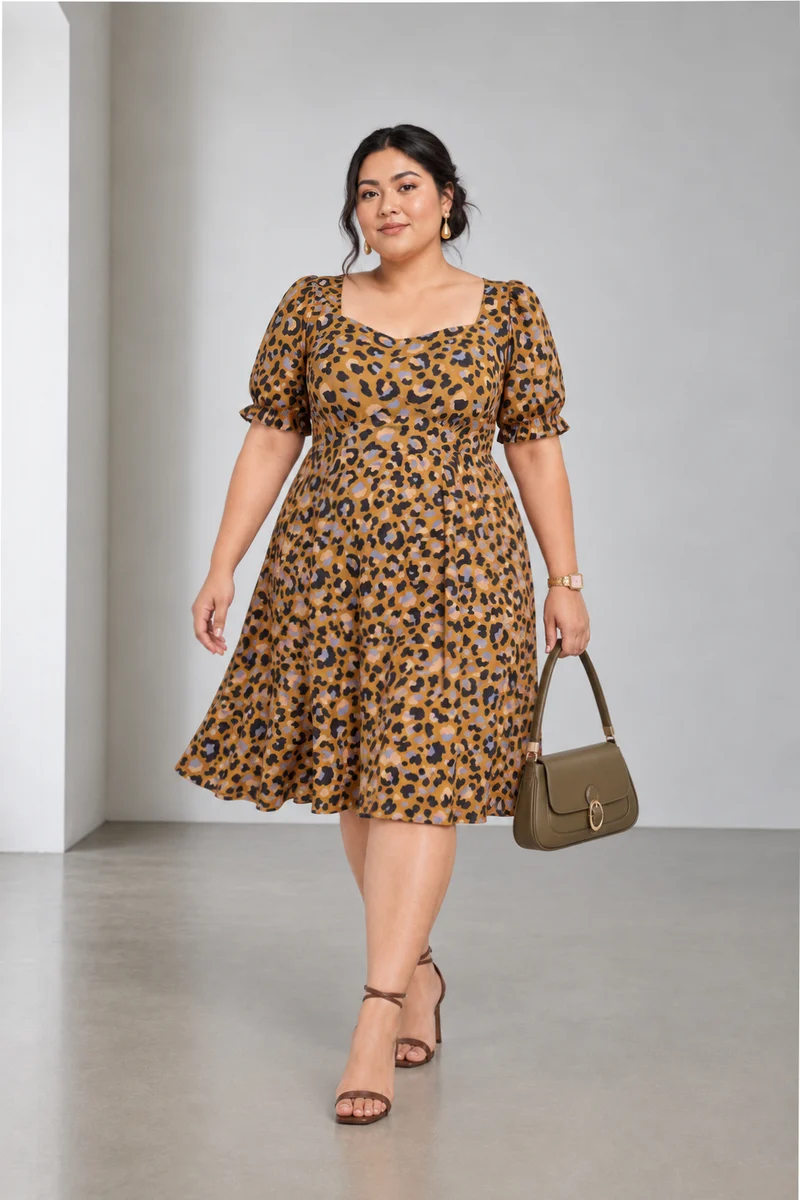Zinia|Viscose Sweetheart Mini Dress