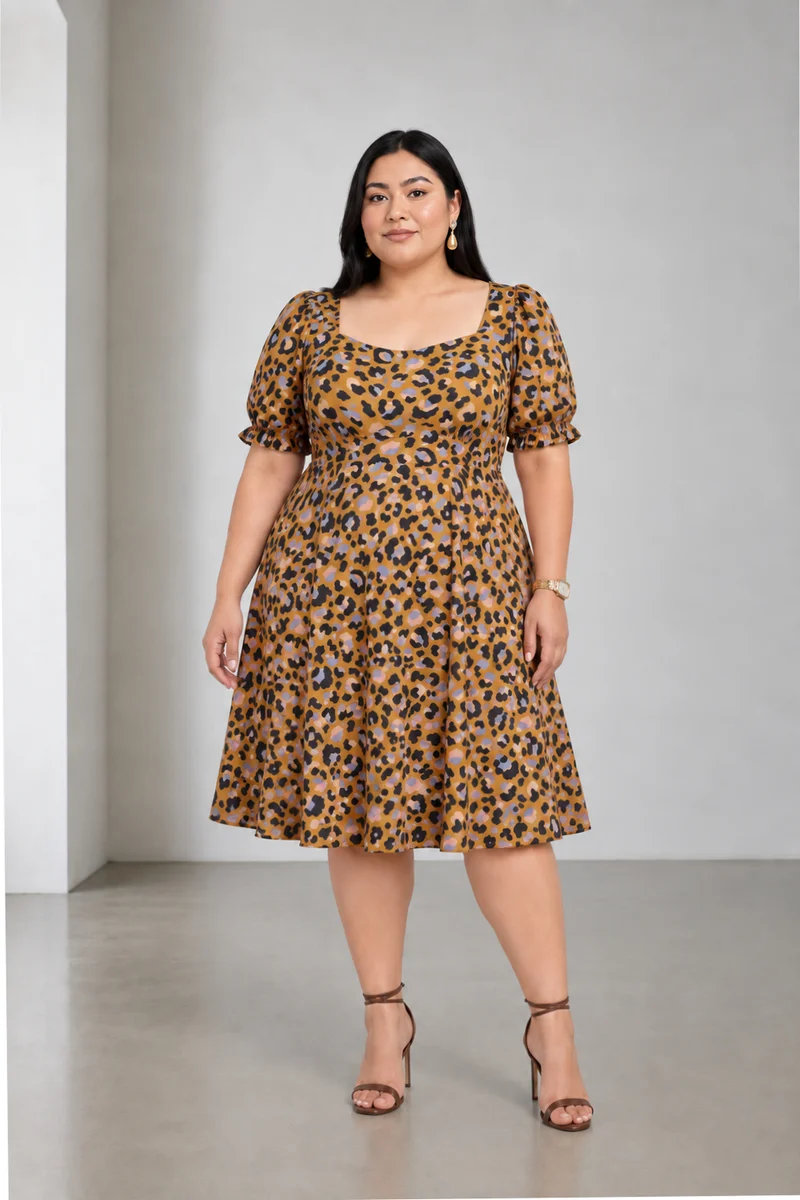 Zinia|Viscose Sweetheart Mini Dress