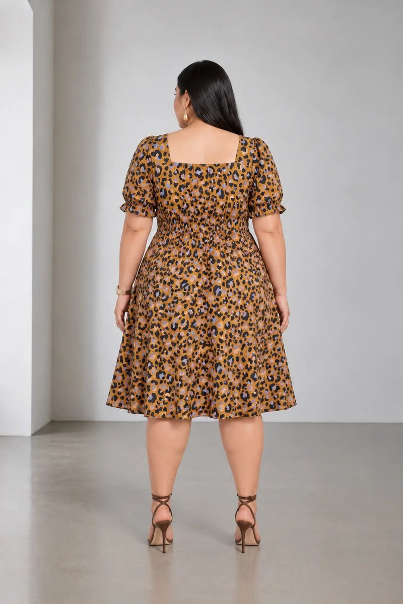 Zinia|Viscose Sweetheart Mini Dress