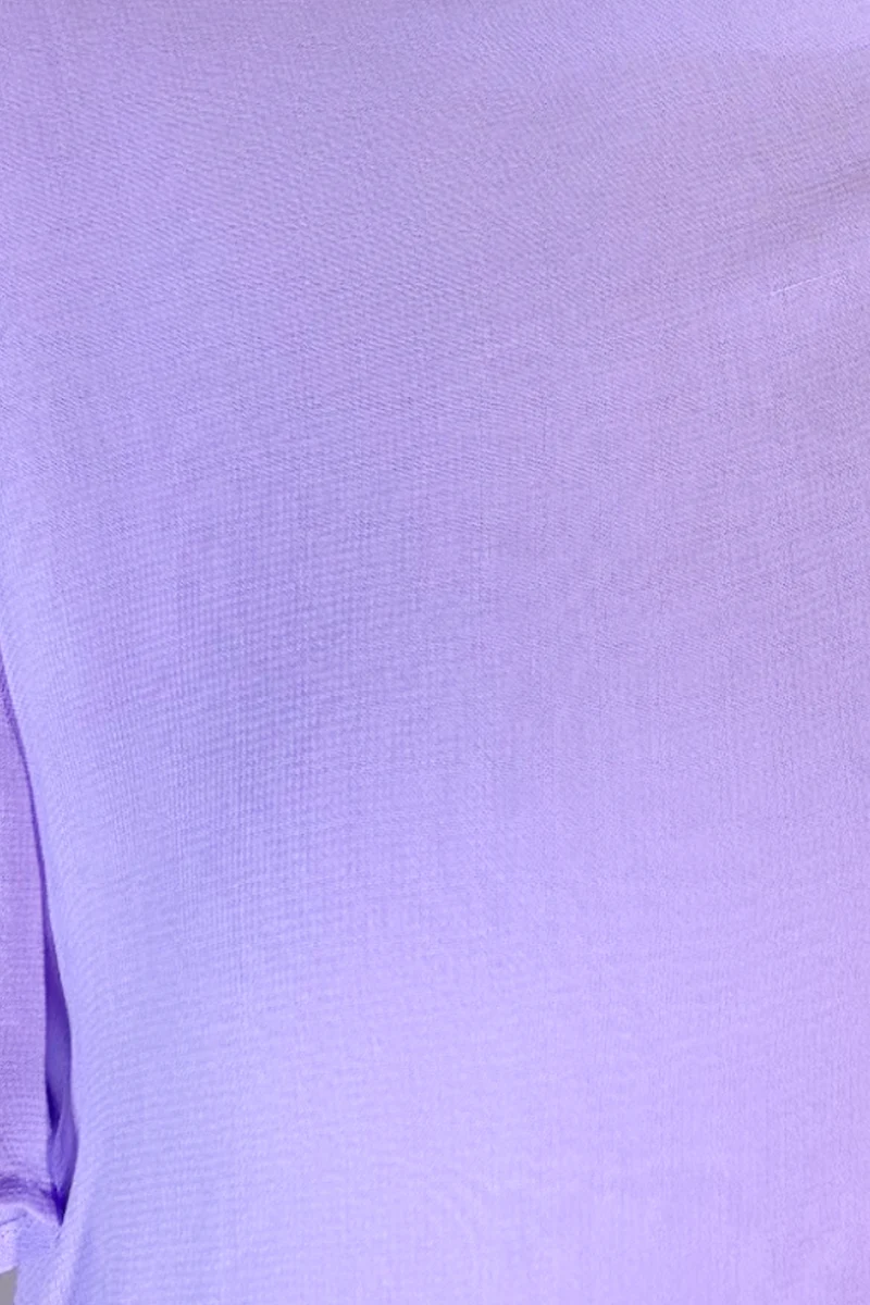 Lyrel|Viscose Panelled Top With Flared Sleeves