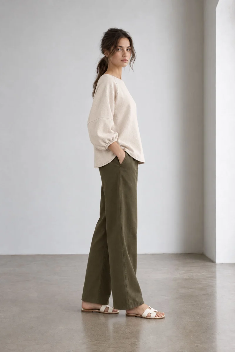 Talea|Cotton Back Neck Tieup Top