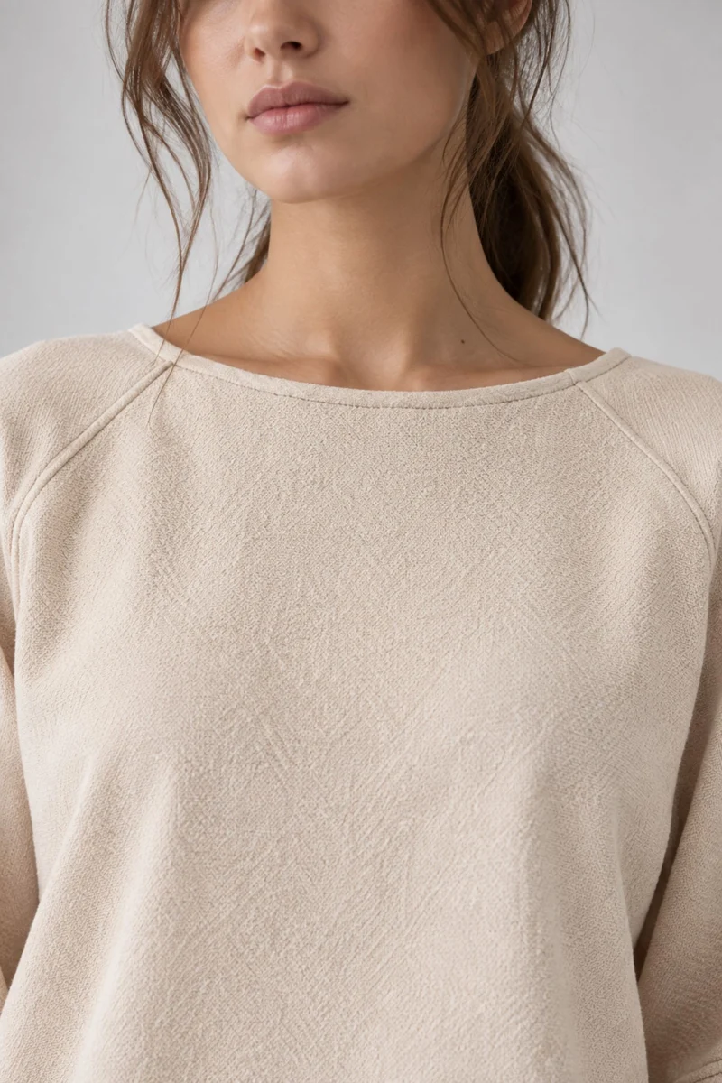 Talea|Cotton Back Neck Tieup Top