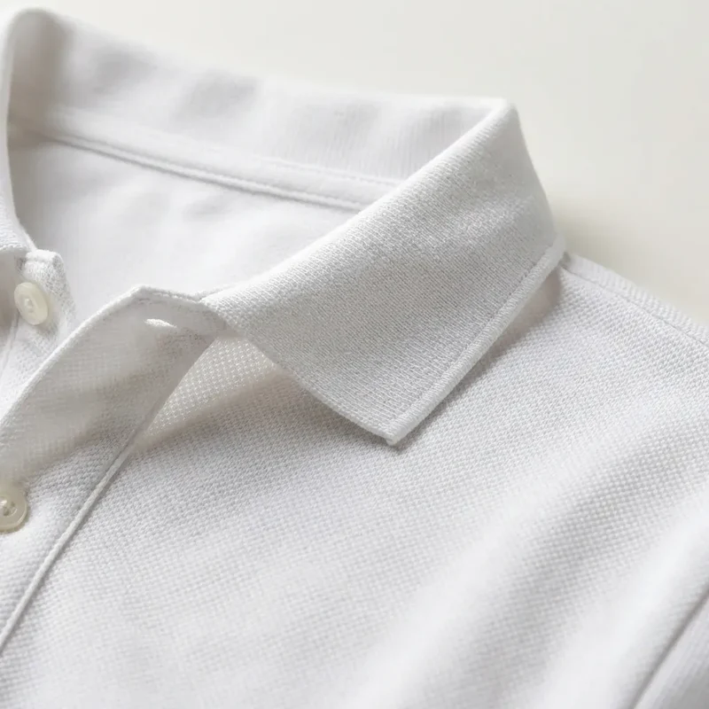 Polo homme blanc | Coton bio