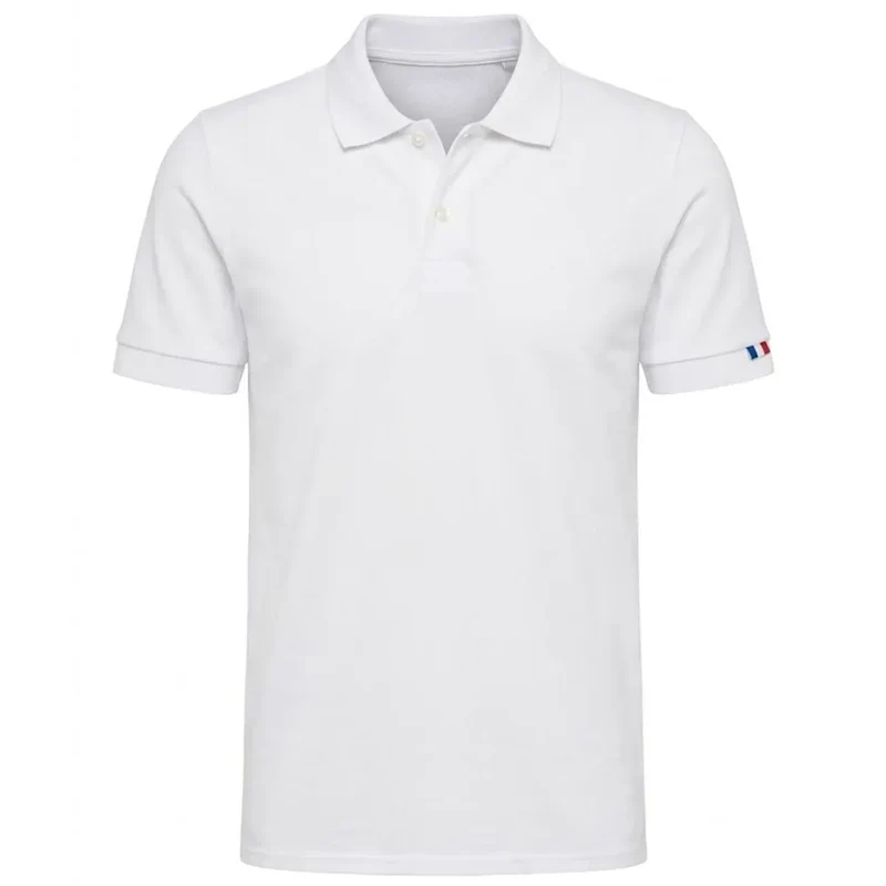 Polo homme blanc | Coton bio