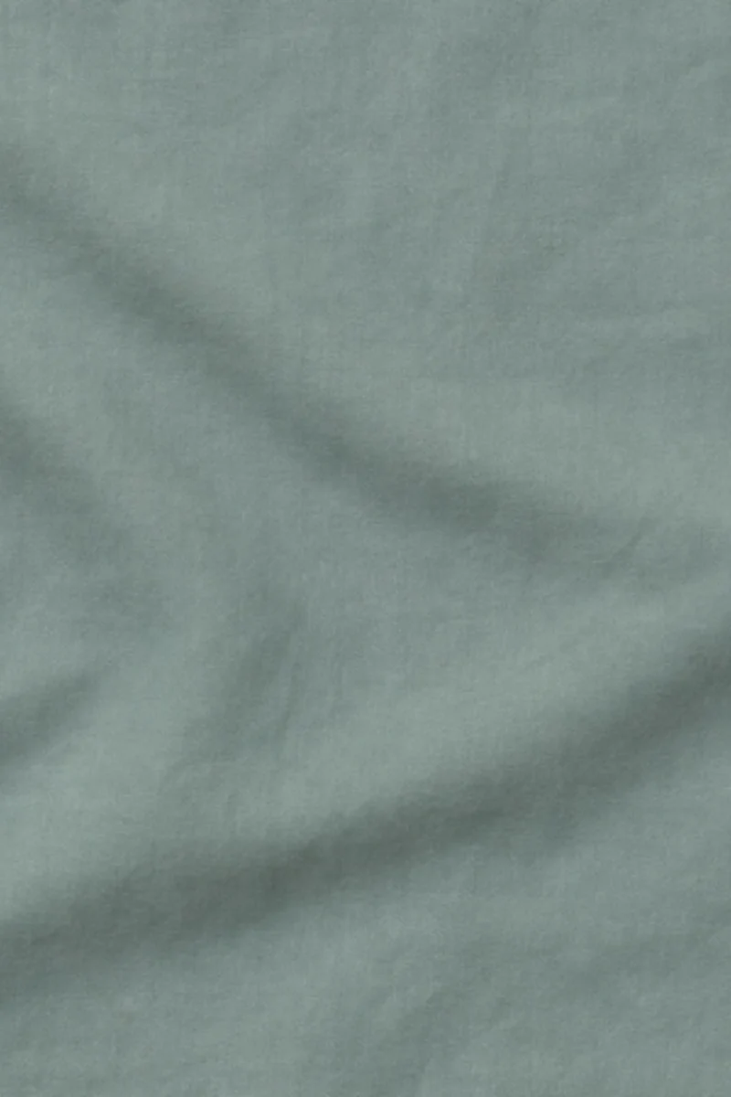 Catria|Cotton Ruched Spread Collar Dress