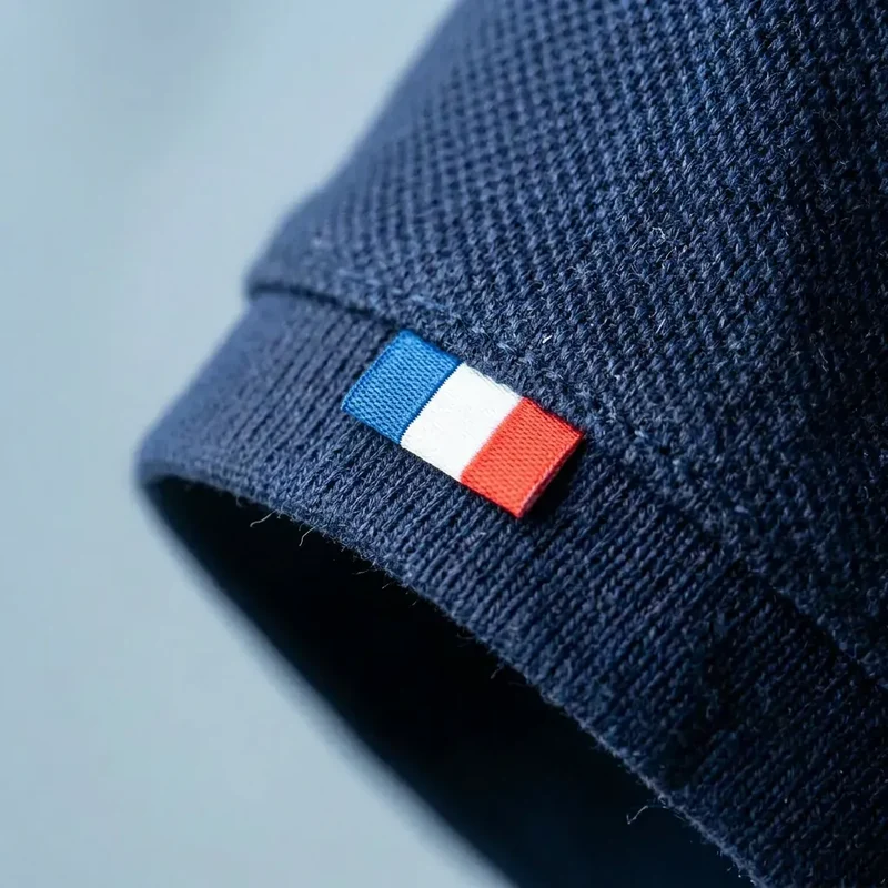 Polo marine homme | Coton bio