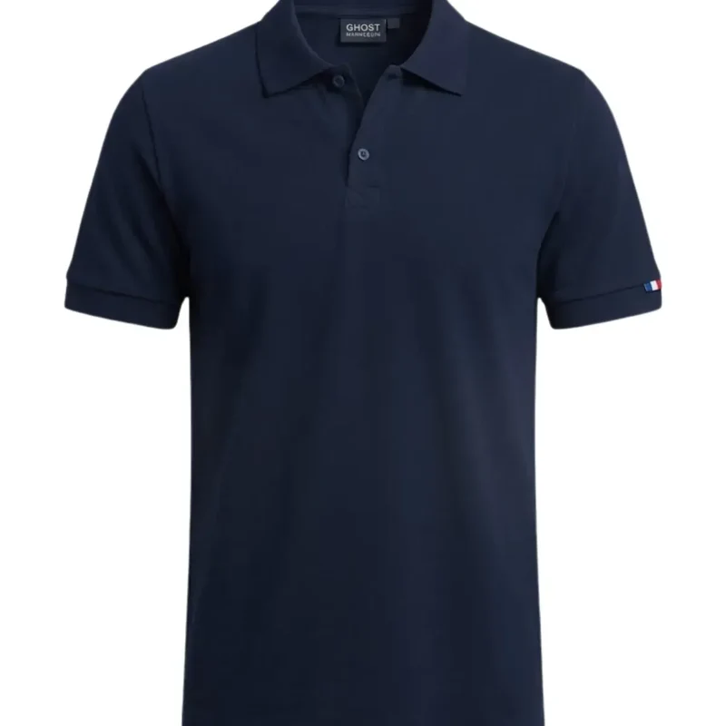 Polo marine homme | Coton bio