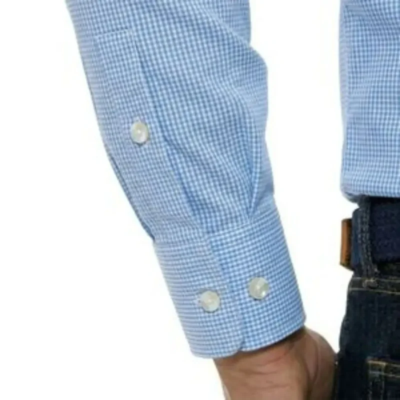 CHEMISE CARREAUX BLEU HOMME | CIEL