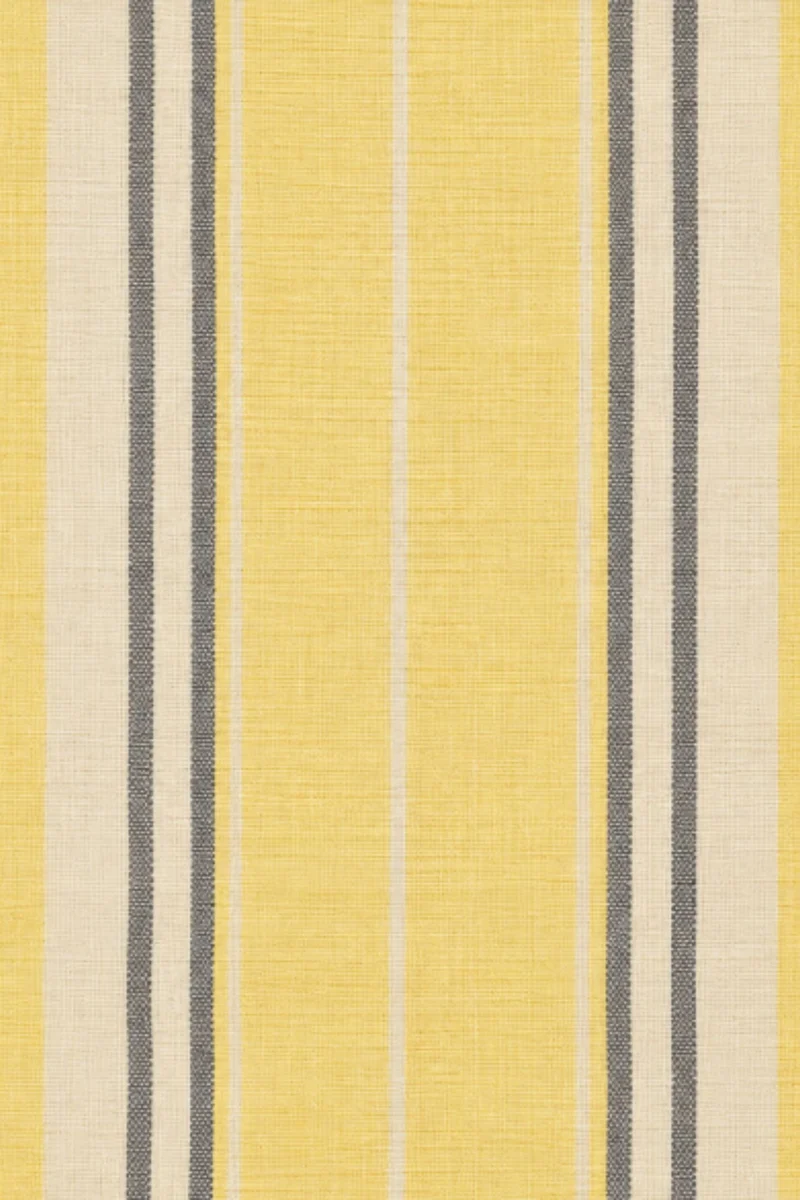 Orilla|Stripe V Neck Cotton Maxi Dress