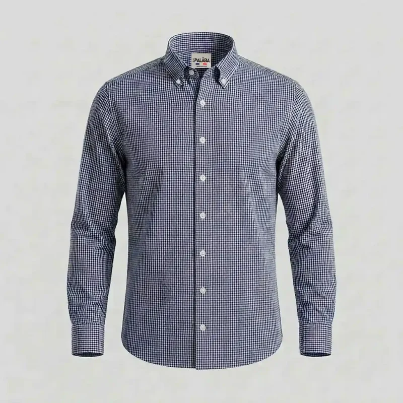 CHEMISE CARREAUX BLEU HOMME | MARINE